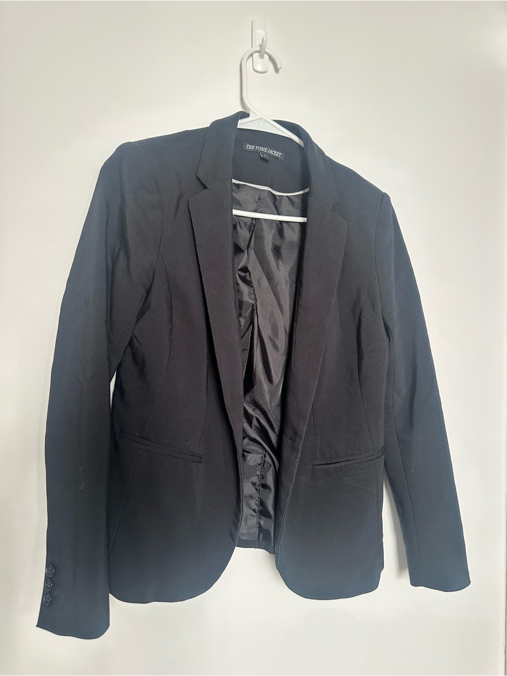 Apt. 9 "The Torie Jacket" Black One-Button Blazer